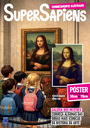 Mona Lisa (Versão lisa, sem dobras, enviada em tubo protetor) - SuperSapiens Posterzine