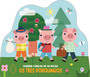 Os três porquinhos - Livro com quebra-cabeça