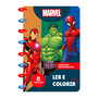 Livro Para Colorir Com Discos - Marvel Homem-Aranha