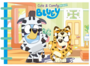 Bluey Cute & Comfy Super Special - Livro de Colorir Infantil - Encadernação em Disco